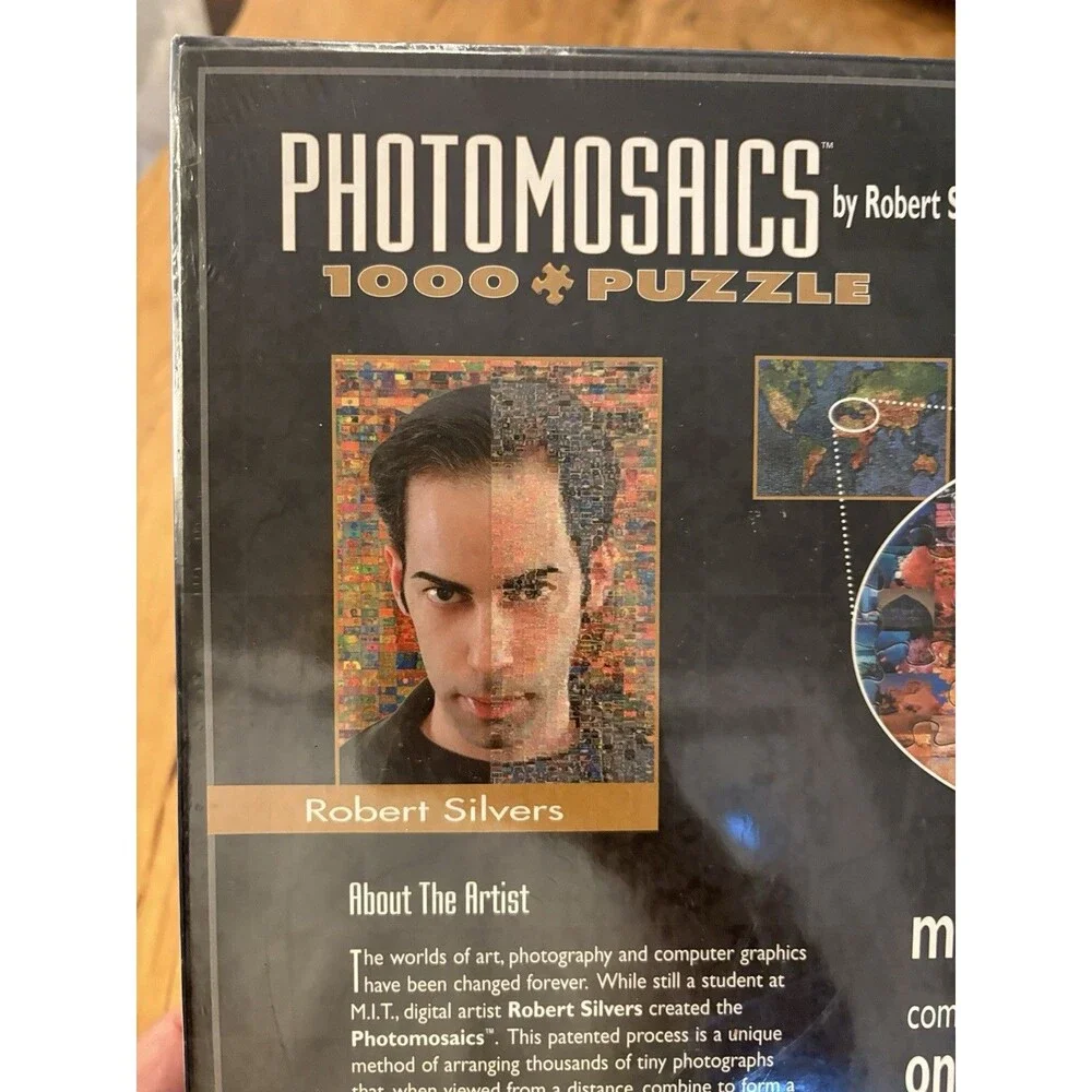 Elvis Jig Saw Puzzle 1000+ Piece Photomosaics By Robert Silvers 27